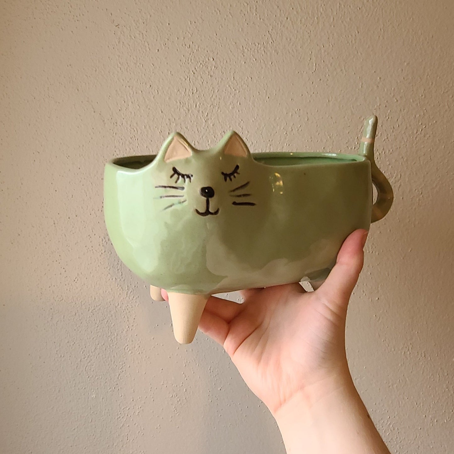 Purr-fect Cat Planters - Set of 2